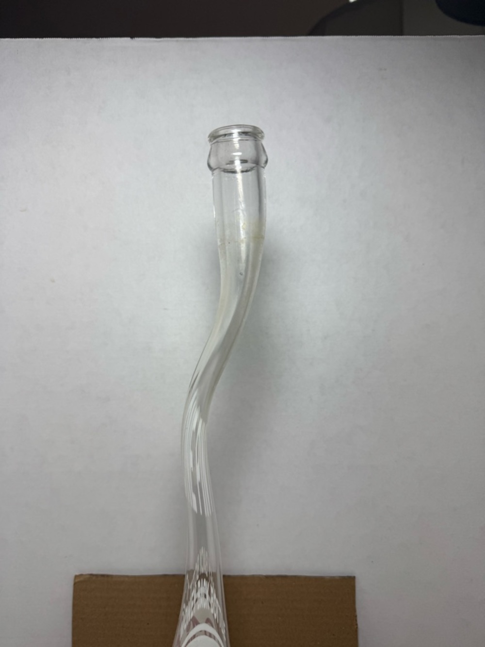 Vintage 1970s Pepsi-Cola stretched twisted 19 inch glass soda bottle - Picture 7 of 7